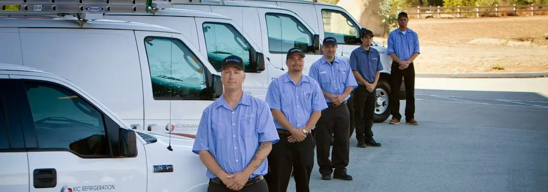 KIC Refrigeration crew ready for Mini Split Repair jobs across Coral Gables